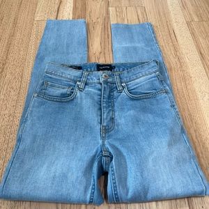 Frank and Oak High Rise Jeans